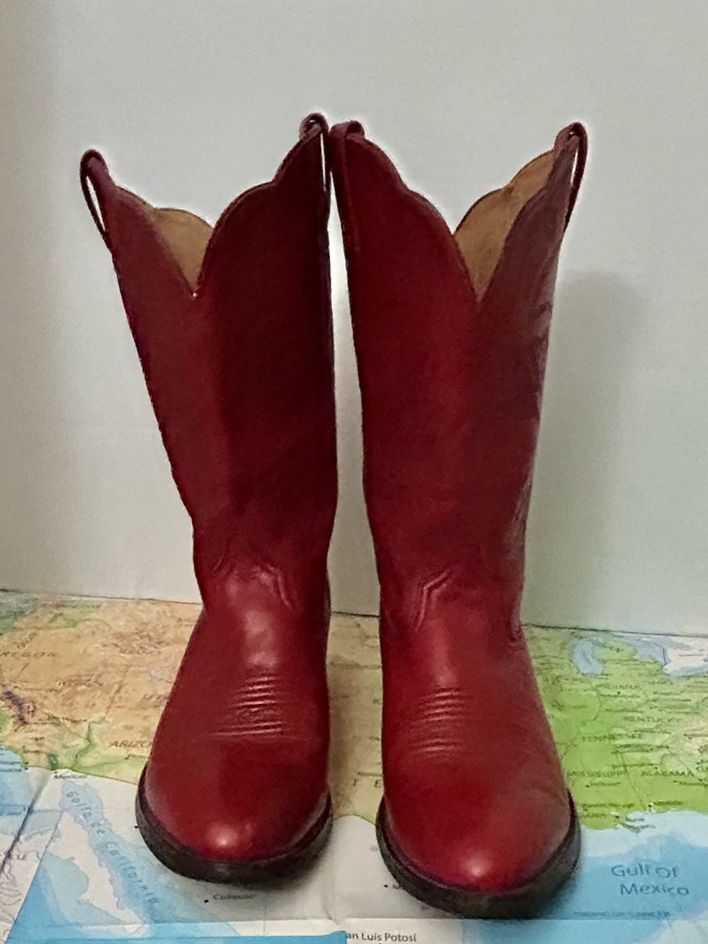 Ariat Red Heritage Western R-Toe Boots